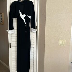 Betsy & Adam long evening dress Size 7/8